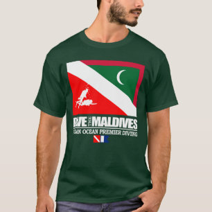 Dive the Maldives (sq) T-shirt