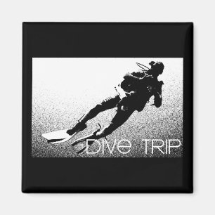Dive Trip Magnet Magneet