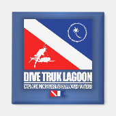 Dive Truk Lagoon Magneet (Voorkant)