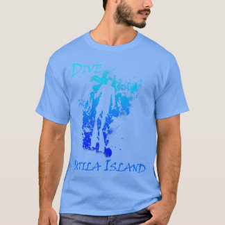 Dive Utila Bay Islands Honduras Vacation Diving Lo T-shirt