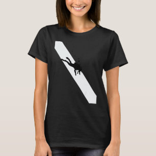 Dive-vlag Duiker Scuba-duiken Cadeau Klassiek Rood T-shirt