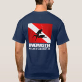 Divemaster (Deep End) Apparel T-shirt (Achterkant)