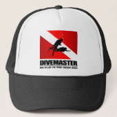 Divemaster (Deep End) Trucker Pet (Voorkant)