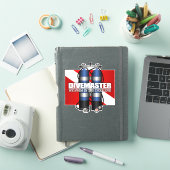 Divemaster (q) sticker (iPad Cover)
