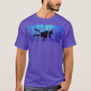 DIVER Love Scuba Reef Diving Snorkelen Ge T-shirt