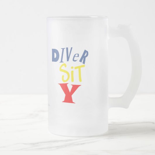 Diver Sit Y Frosted Mok (Rechts)