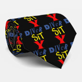Diver Sit Y Stropdas (Opgerold)
