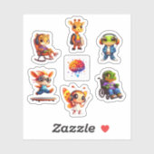 Divergee Character Sticker Sheet I (Vel)