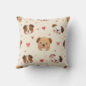 Divers coussins de chiot mignons (Verso)