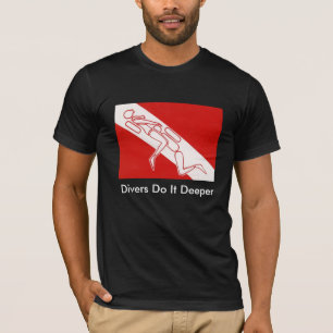 Divers doen het dieper t-shirt