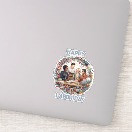 Divers Educatief Patriottisch Dag van de Arbeid Te Sticker