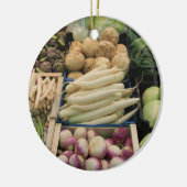 Divers ornements de légumes frais (Gauche)
