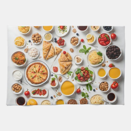 Divers voedsel theedoek (Horizontaal)