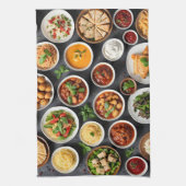 Divers voedsel theedoek (Verticaal)