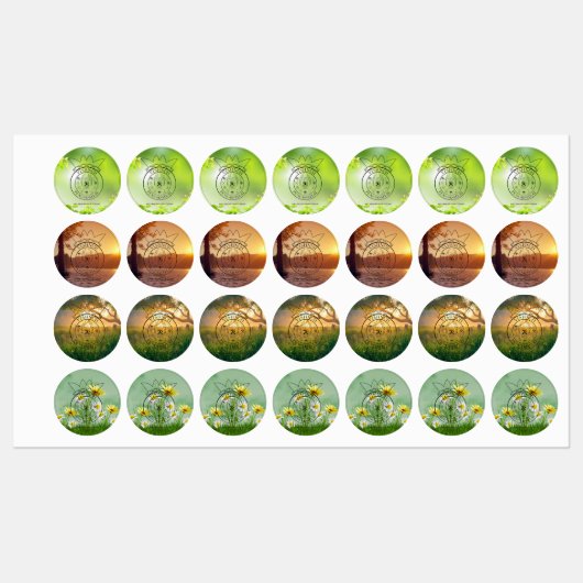 diverse afbeeldingen met logo labels (Vel)