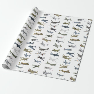 Diverse Amerikaanse WW2-vliegtuigen Cadeaupapier