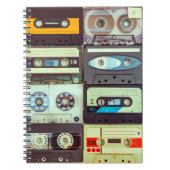 Diverse audiocassettes notitieboek (Voorkant)