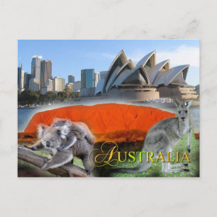Diverse Australië Briefkaart