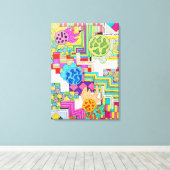 Diverse Colors Canvas Afdruk (Insitu (Houten vloer))