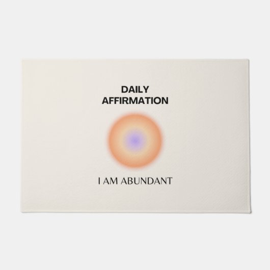 Diverse dagelijkse bevingen Positief Spiritueel Deurmat (Voorkant)