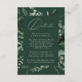 Diverse details van het Grieks huwelijk Informatiekaartje (Voorkant)