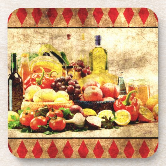 Diverse Digitaal met tabelstand Bier Onderzetter (Voorkant)