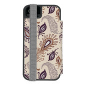 Diverse doezelpatronen incipio iPhone portemonnee hoesje (Agenda Achterkant)