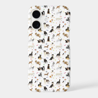 Diverse Dogs Pattern