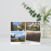 Diverse Duitse herfstlandschappen Briefkaart (Staand voorkant)