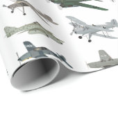 Diverse Duitse WW2-vliegtuigen Cadeaupapier (Rol Hoek)