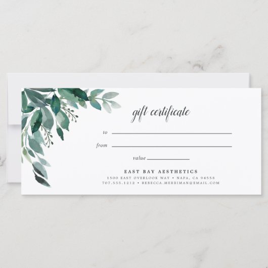 Diverse Foliage Cadeaubon