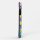 Diverse gekleurde bloemen iPhone Case (Achterkant/rechts)