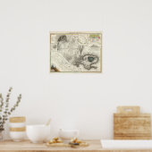 Diverse geologische kaarten poster (Keuken)