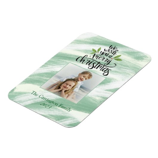 Diverse kerstscript Foto Holiday Greep Magneet (Linkerzijde)