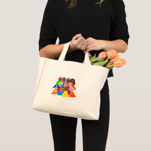 Diverse Kinderen Mini Tote Bag (Voorkant (product))