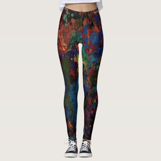 DIVERSE KLEUREN LEGGINGS (Voorkant)