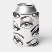 Diverse ogen, wimpers, make-upontwerp. blikjeskoeler (Blikje Achterkant)