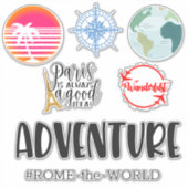 Diverse reisbagage sticker (Voorkant)