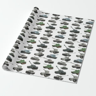 Diverse Sovjet WW2 Tanks Cadeaupapier