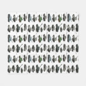 Diverse Sovjet WW2 Tanks Fleece Deken (Voorkant (Horizontaal))