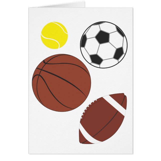 Diverse sportbankkaart (Voorkant)