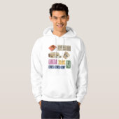 Diverse tickets hoodie (Voorkant volledig)