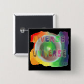 Diverse Universe Button (Voorkant /achterkant)