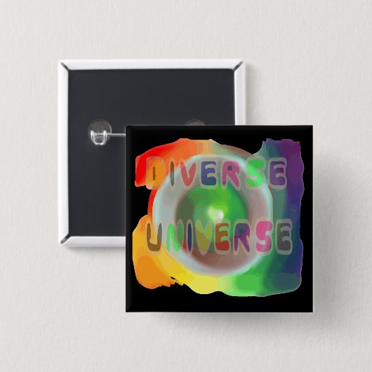 Diverse Universe Button (Voorkant /achterkant)