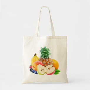 Diverse vruchten tote bag