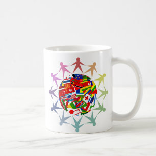 Diverse wereld koffiemok