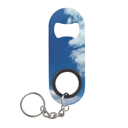 Diverse wolken mini flessenopener (Voorkant)