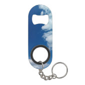 Diverse wolken mini flessenopener (Achterkant)