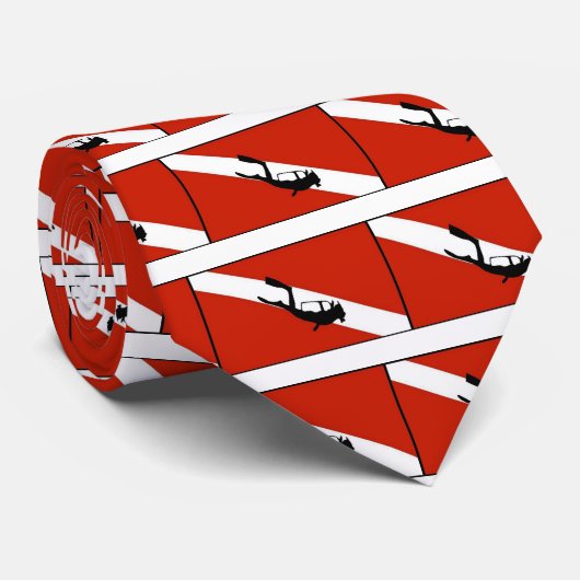 Diversen met duiker stropdas (Opgerold)