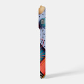 Diverses formes 3D avec des motifs de lignes (Côté gauche)